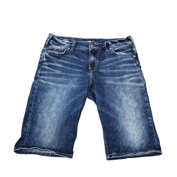 Silver jeans suki women's size 29 Jean shorts - Picture 1 of 7